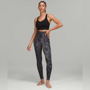 Lululemon Align High-Rise Pant 28” / Sz 8 / Diamond Dye Pitch Grey Graphite Grey